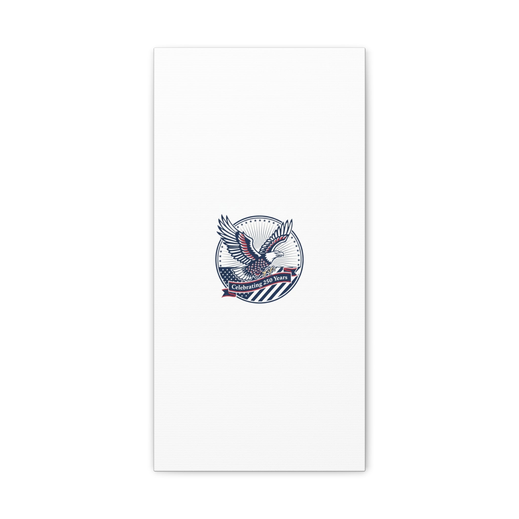 250th Anniversary Eagle Emblem Canvas | Semiquincentennial Americana