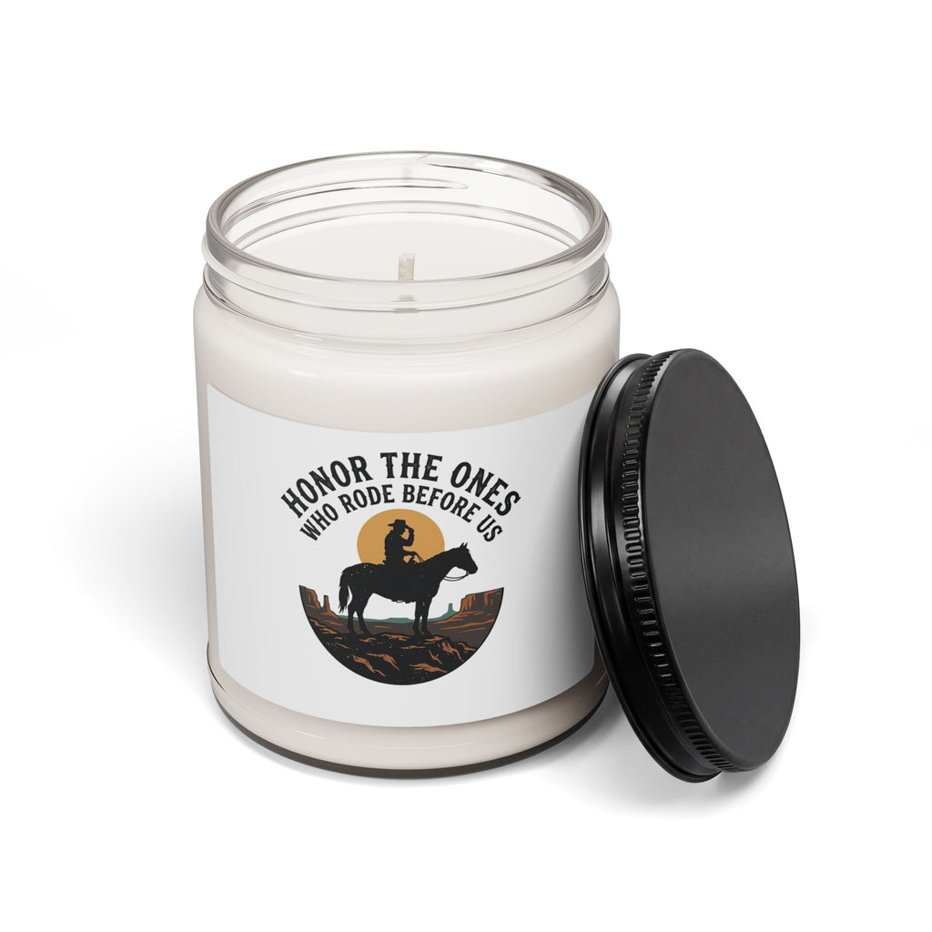 Honor the Ones Who Rode Before Us Candle | Western, Americana, Vintage