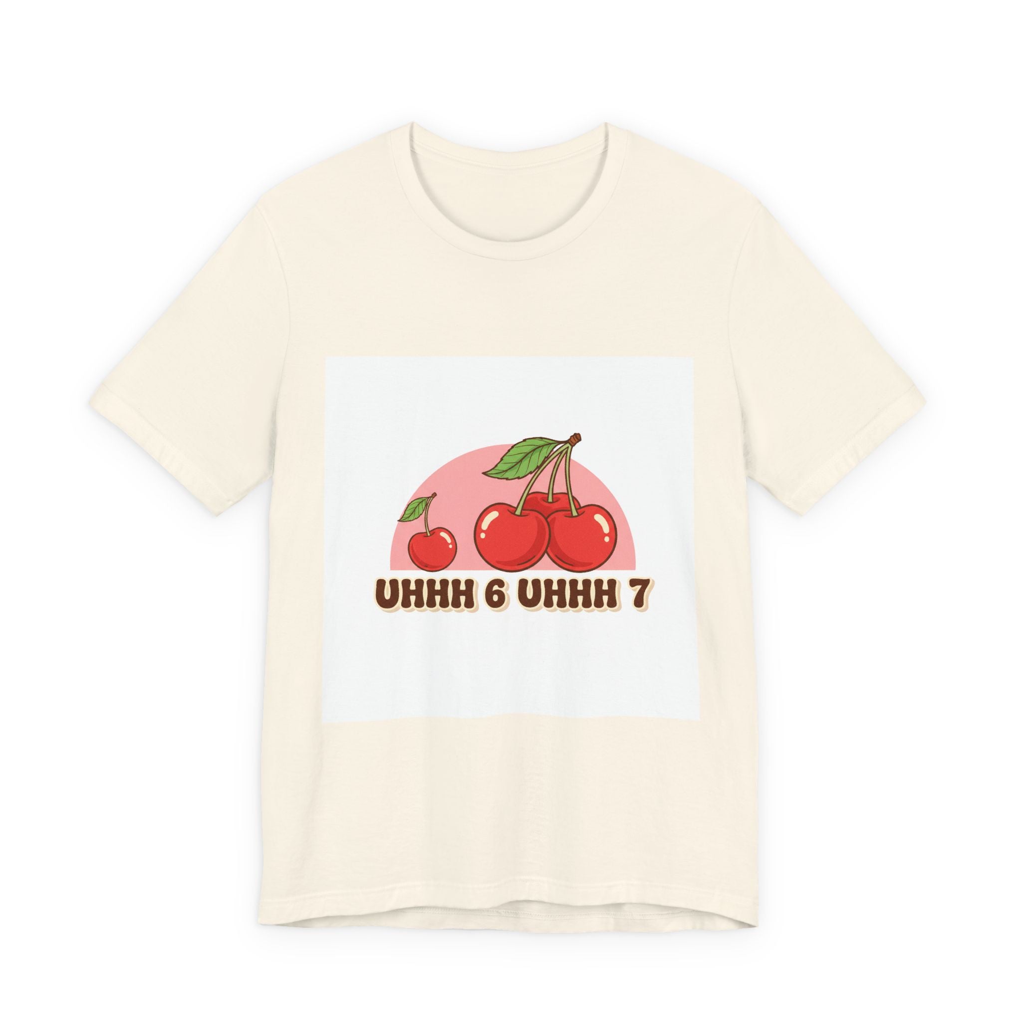 Retro Cherry Graphic Tee | kawaii fruit design, vintage cherry shirt