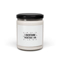 I Overthink Therefore I Am Candle | Sarcastic Quote, Self-Deprecating Humor Soy Candle