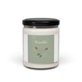 Breathe Mountain Leaf Candle, Soy Candle, Nature Symbols, Calm Décor