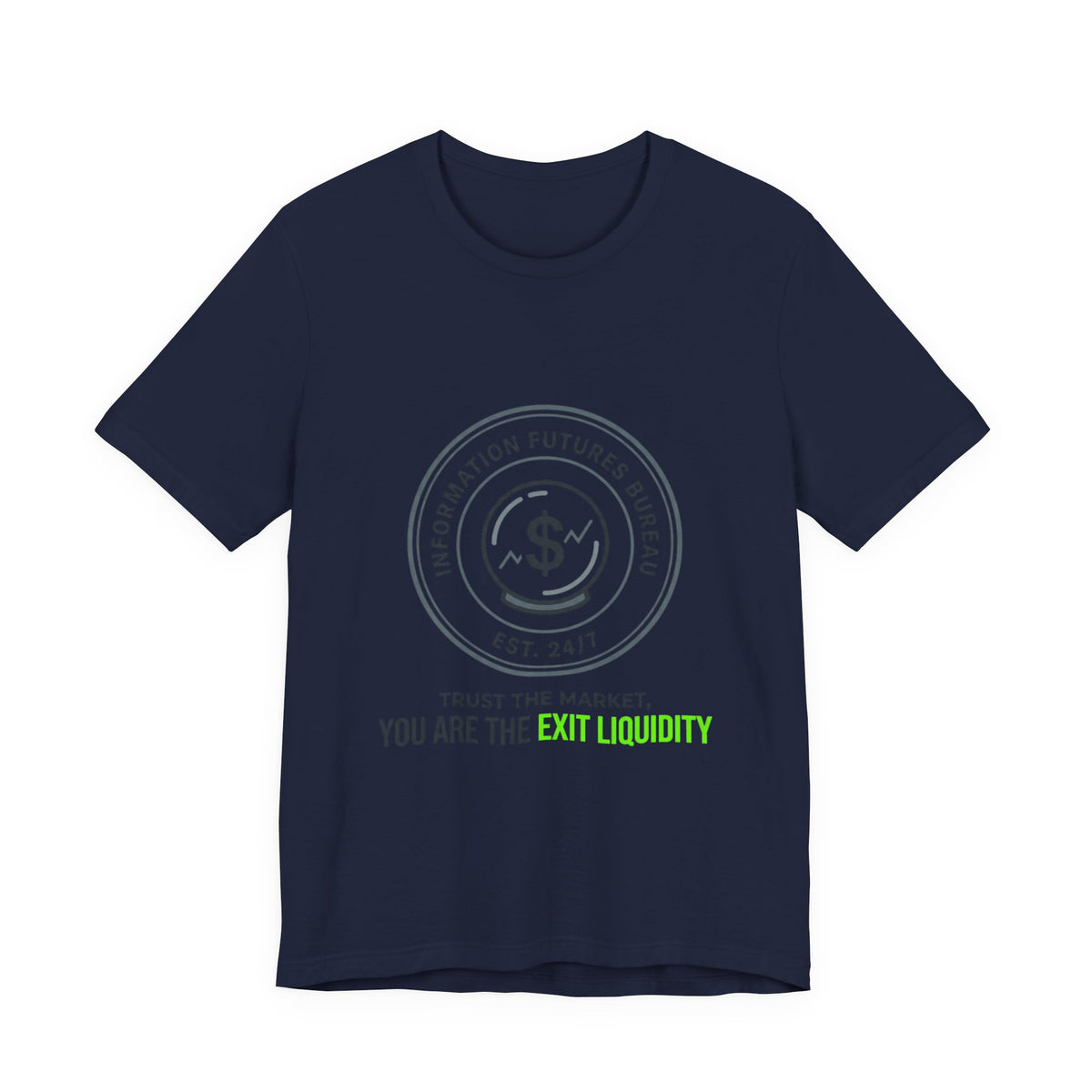 Exit Liquidity Tee | insider trading satire, prediction markets, finance humor