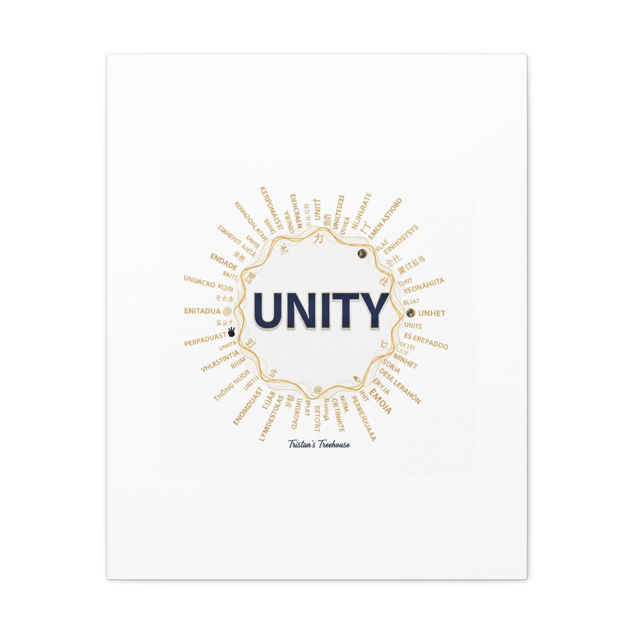 UNITY Canvas, Matte Stretched 1.25" | Dry January sober curious decor