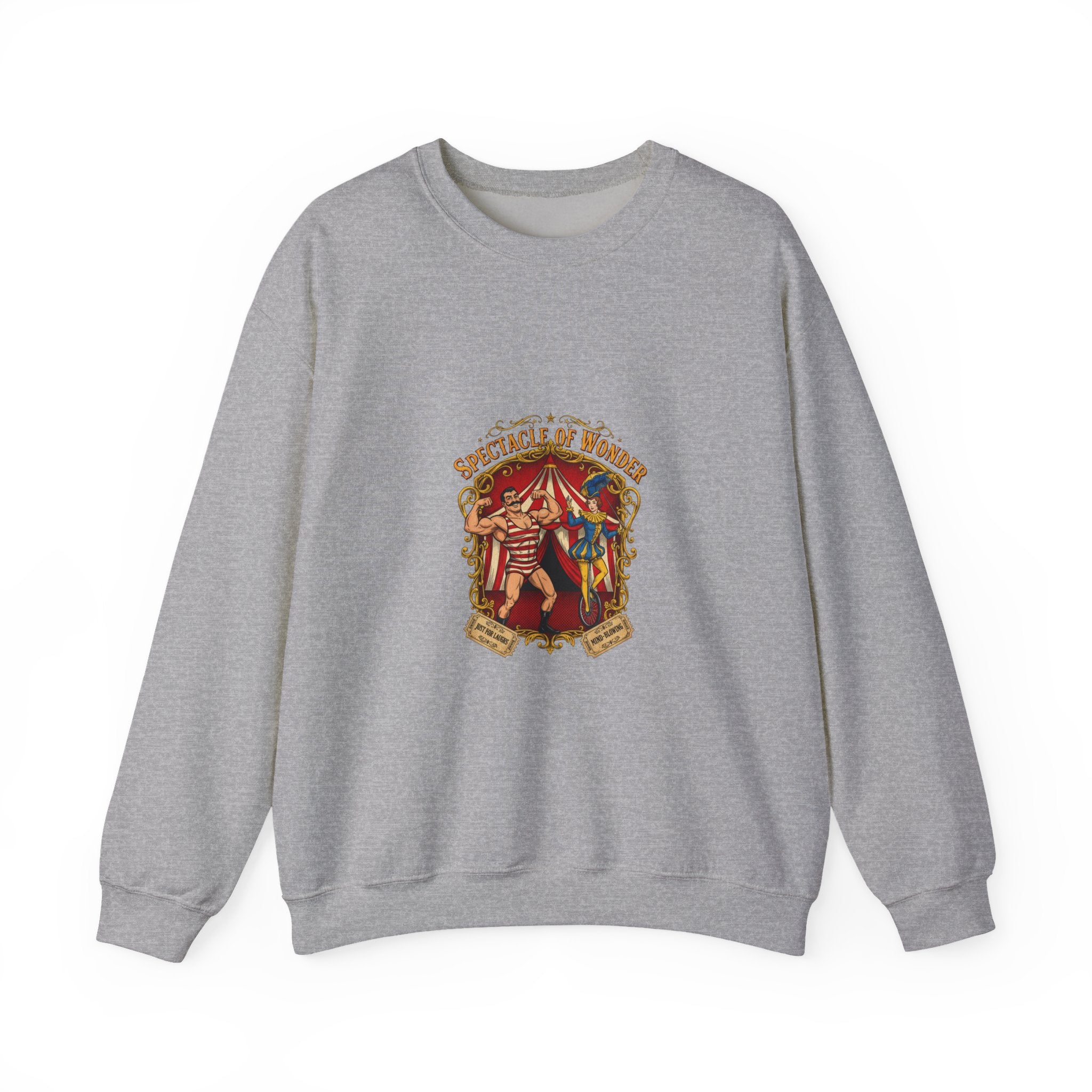 Vintage Circus Spectacle sweatshirt | camp circus aesthetic, carnival art print