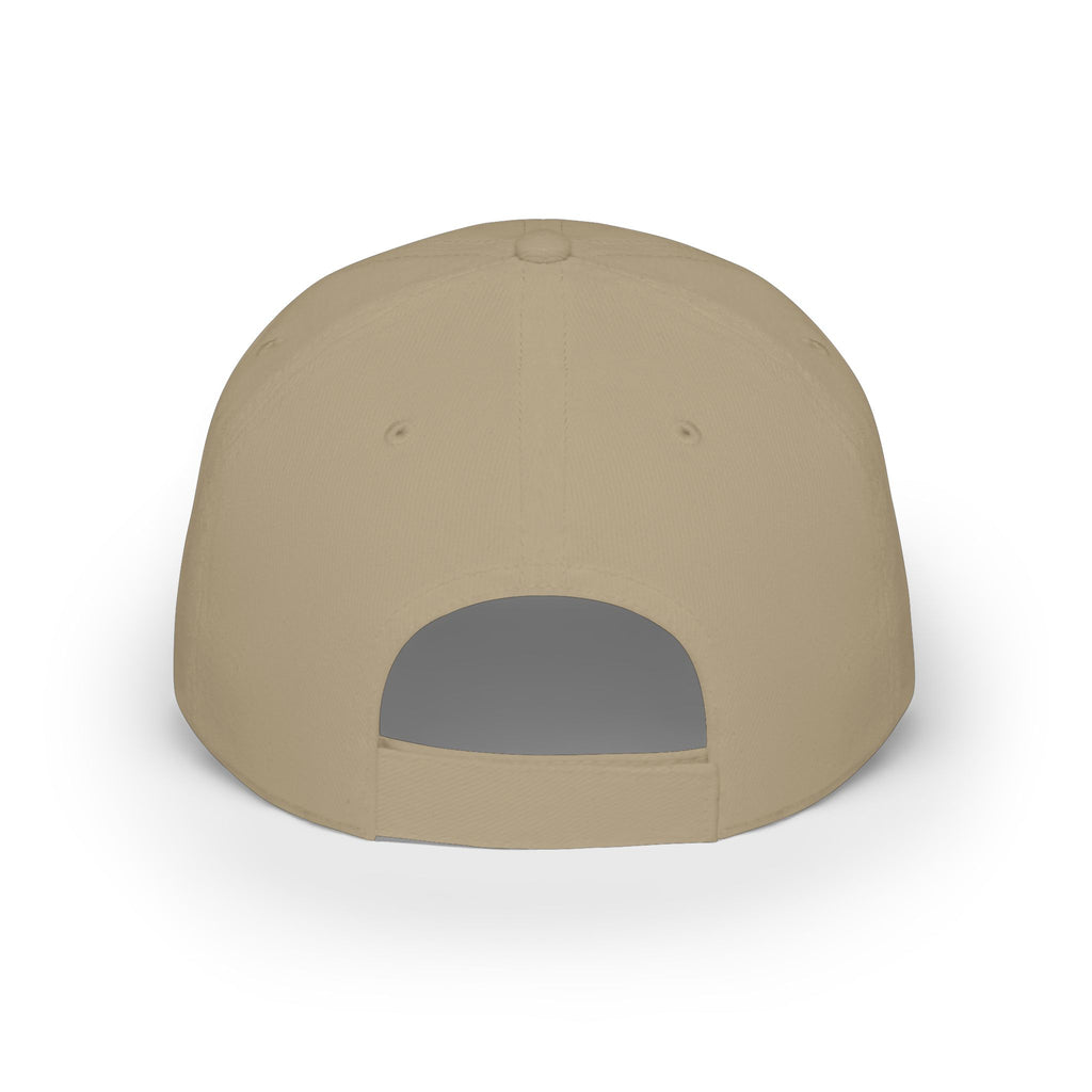 LOOK UP Patch Baseball Cap — Motivational Low-Profile Red Hat