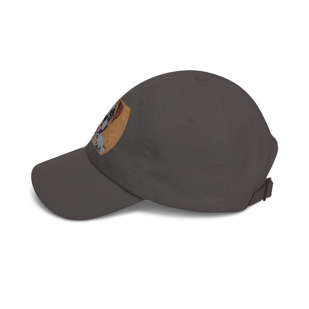 Dog Lover Dad Cap — Cute Puppy Embroidered Baseball Hat