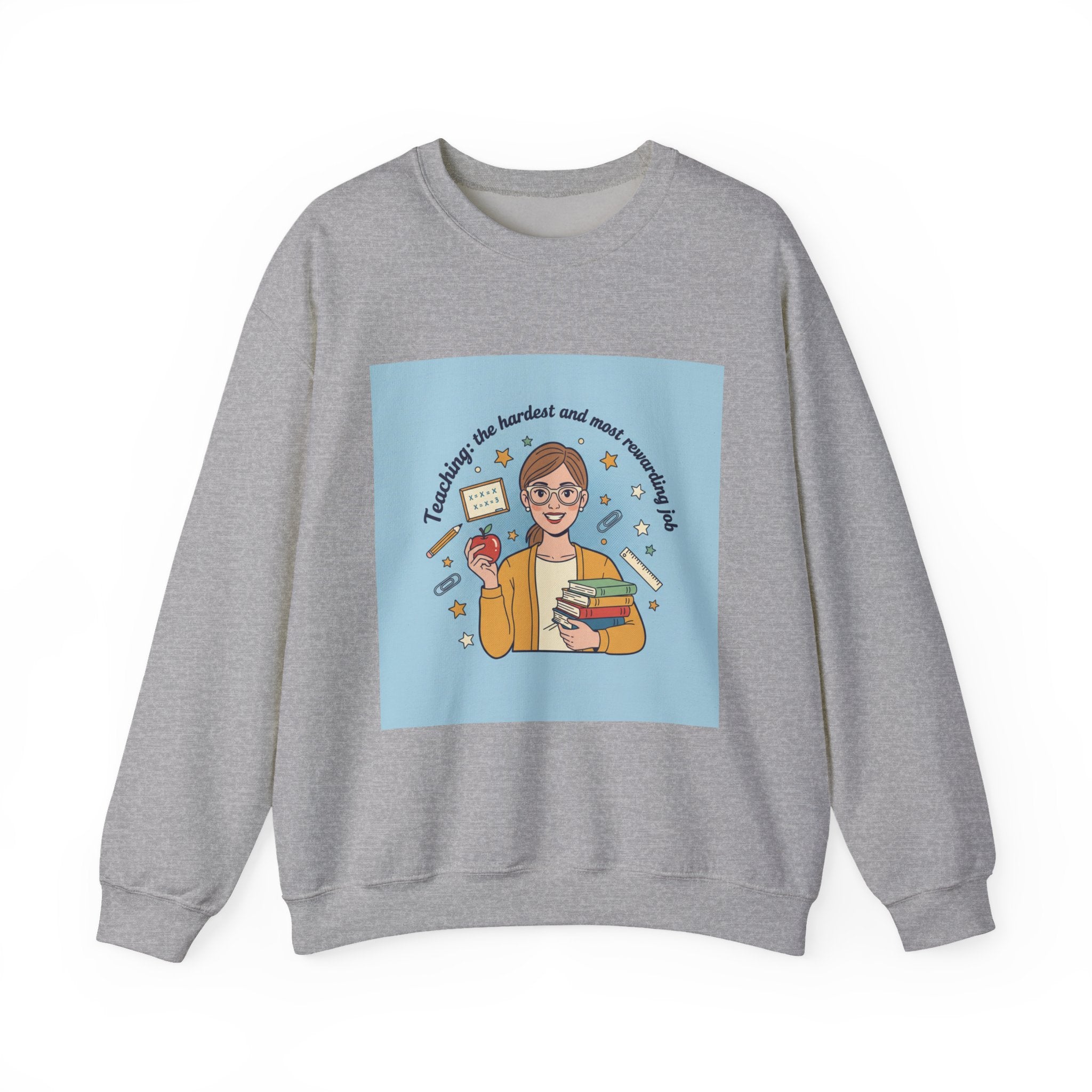 Teachers Life Crewneck Sweatshirt | Funny Teacher Gift
