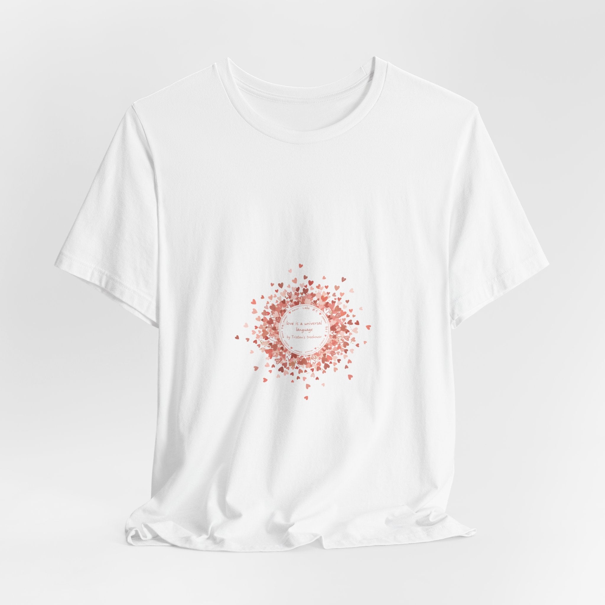 Tiny Heart Confetti Tee | tiny heart design, valentine doodle