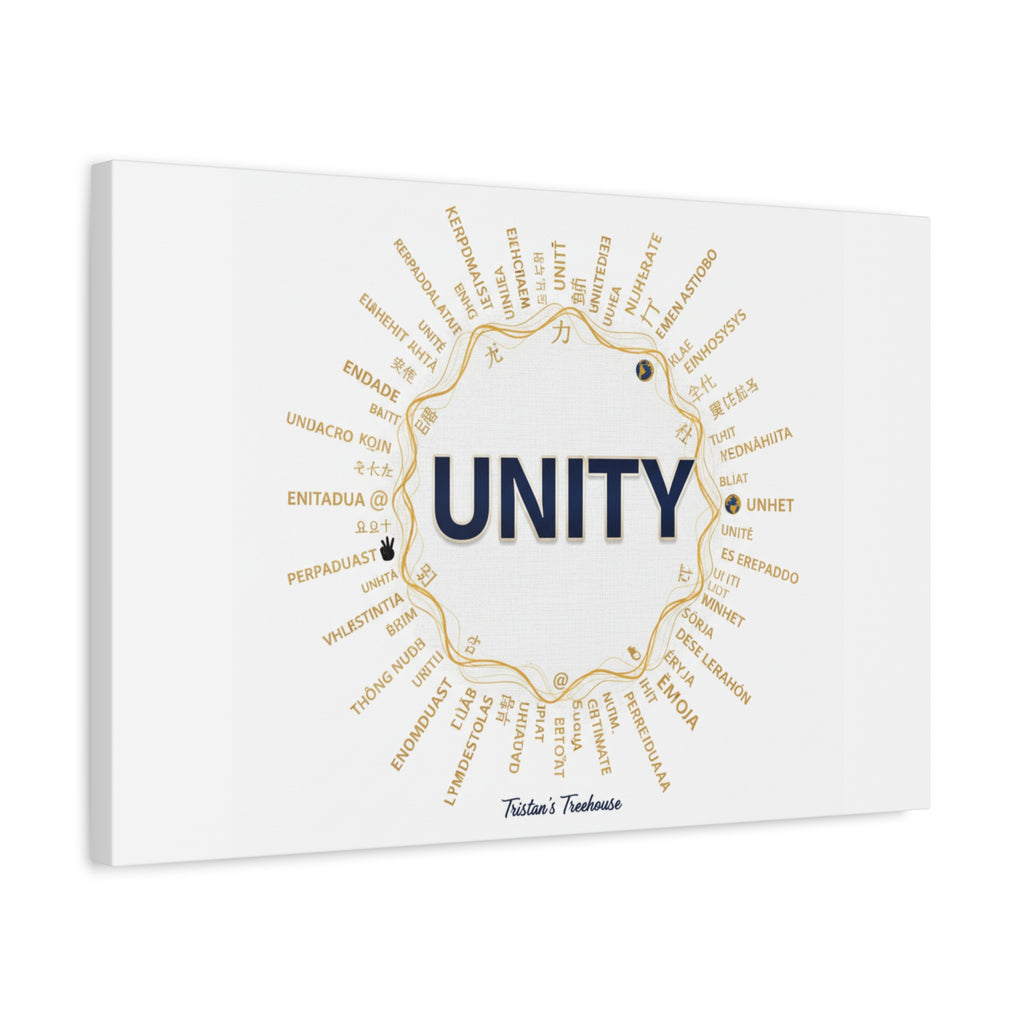 UNITY Canvas, Matte Stretched 1.25" | Dry January sober curious decor