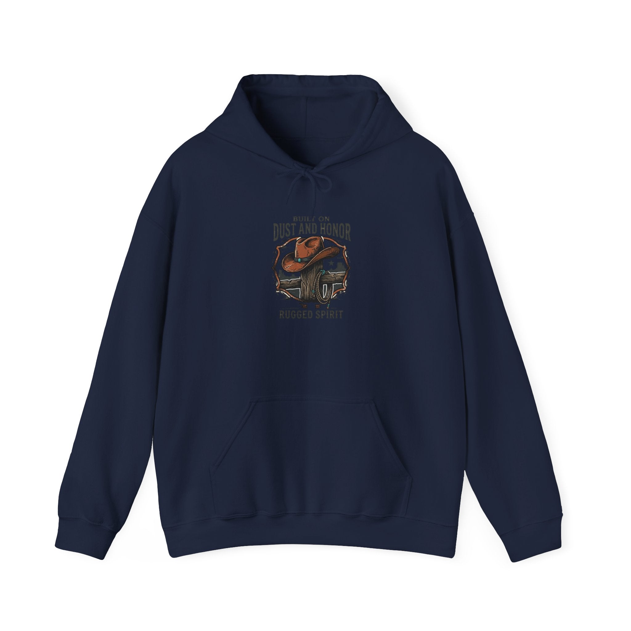 Dust and Honor Western Hoodie | cowboy, frontier, vintage Americana