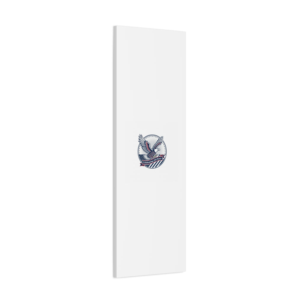 250th Anniversary Eagle Emblem Canvas | Semiquincentennial Americana