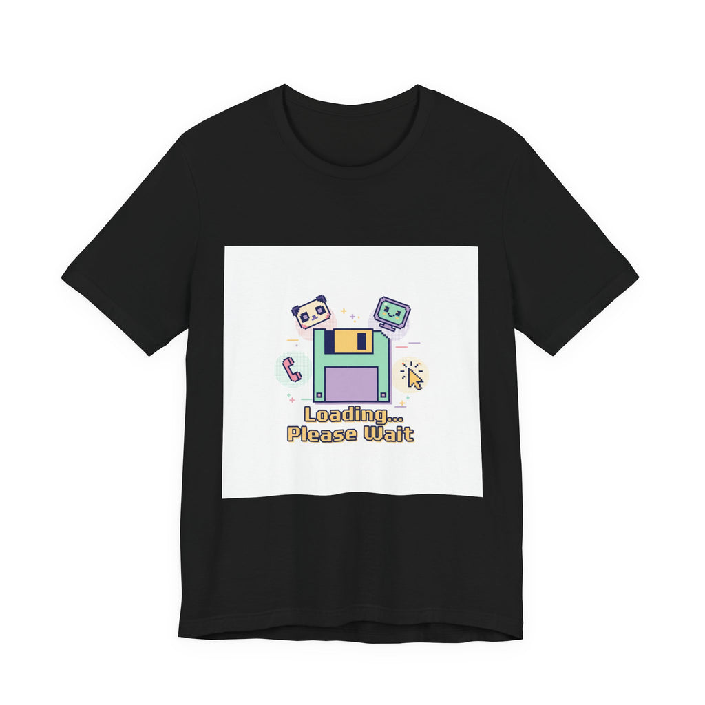 Loading Please Wait pixel art Tee | Old Internet Aesthetic, 90s web nostalgia