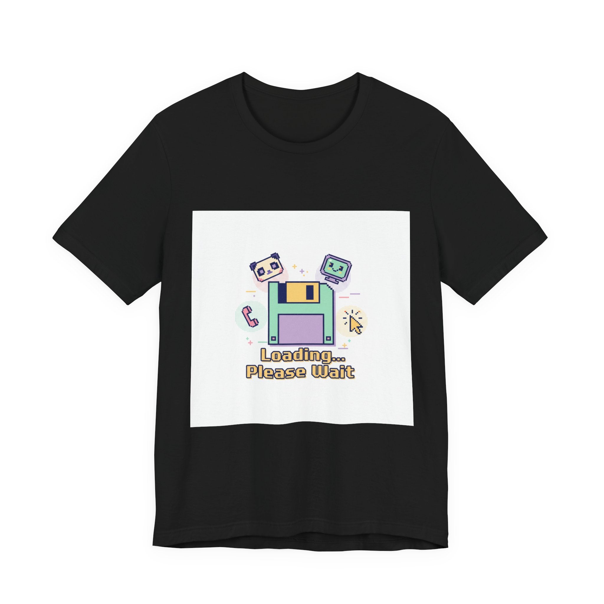 Loading Please Wait pixel art Tee | Old Internet Aesthetic, 90s web nostalgia