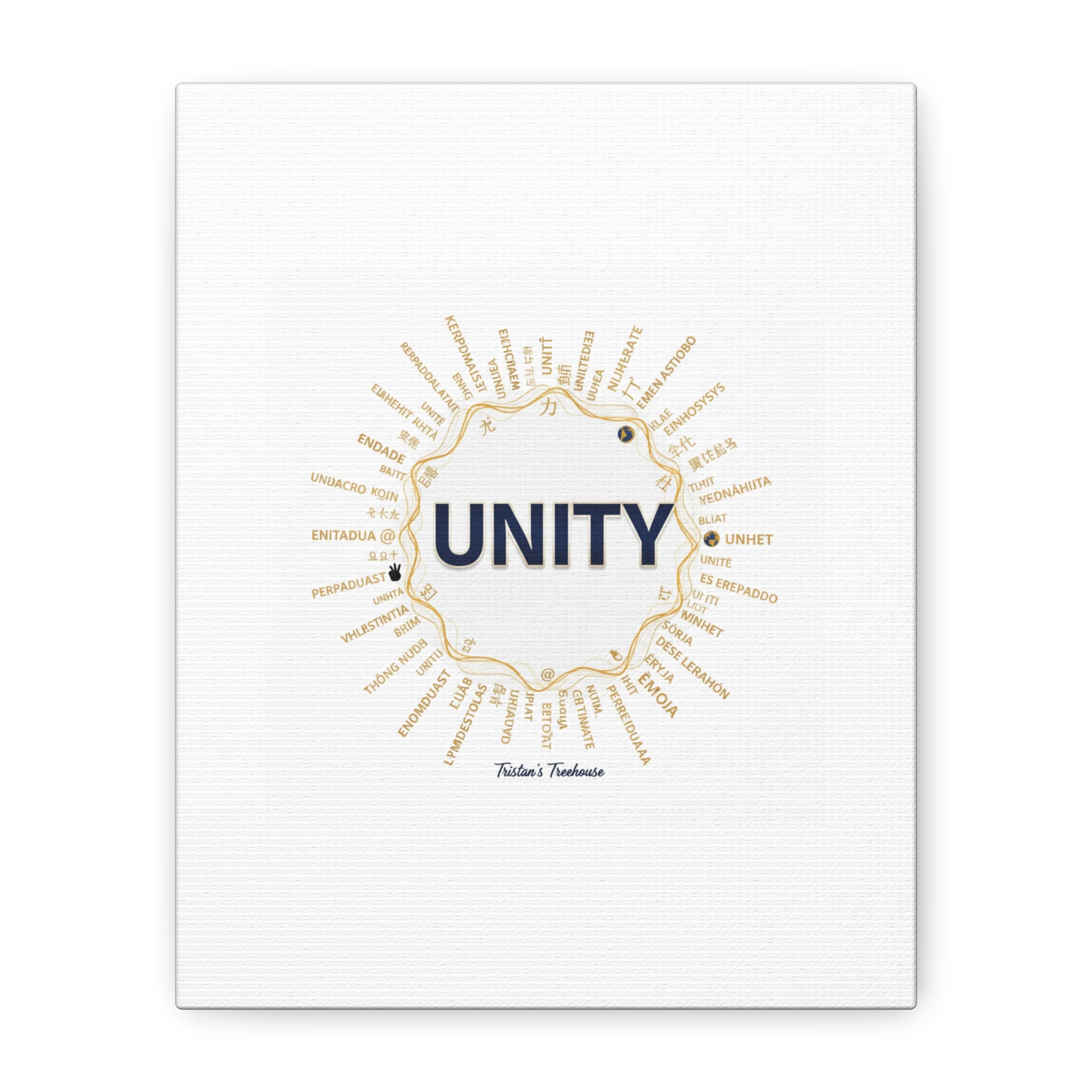 UNITY Canvas, Matte Stretched 1.25" | Dry January sober curious decor