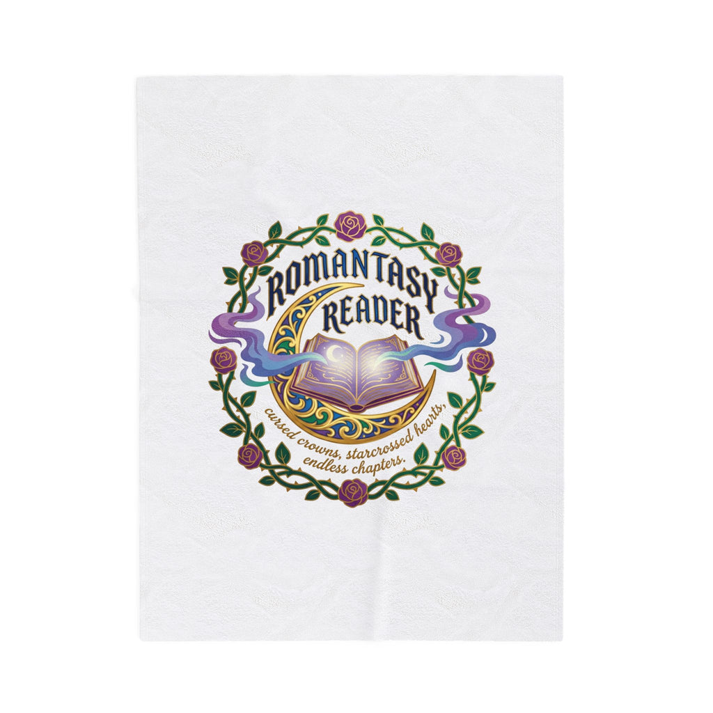 Romantasy Reader Blanket | romantasy, book lover, enchanted