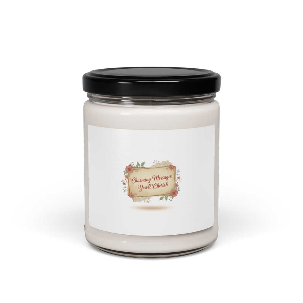Love Letter Wax Seal Candle, Soy Jar Candle | Vintage Letter Romance