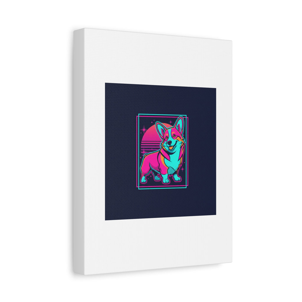 Platonic Love Corgi Canvas | Friendship Valentine, Galentine’s Wall Art