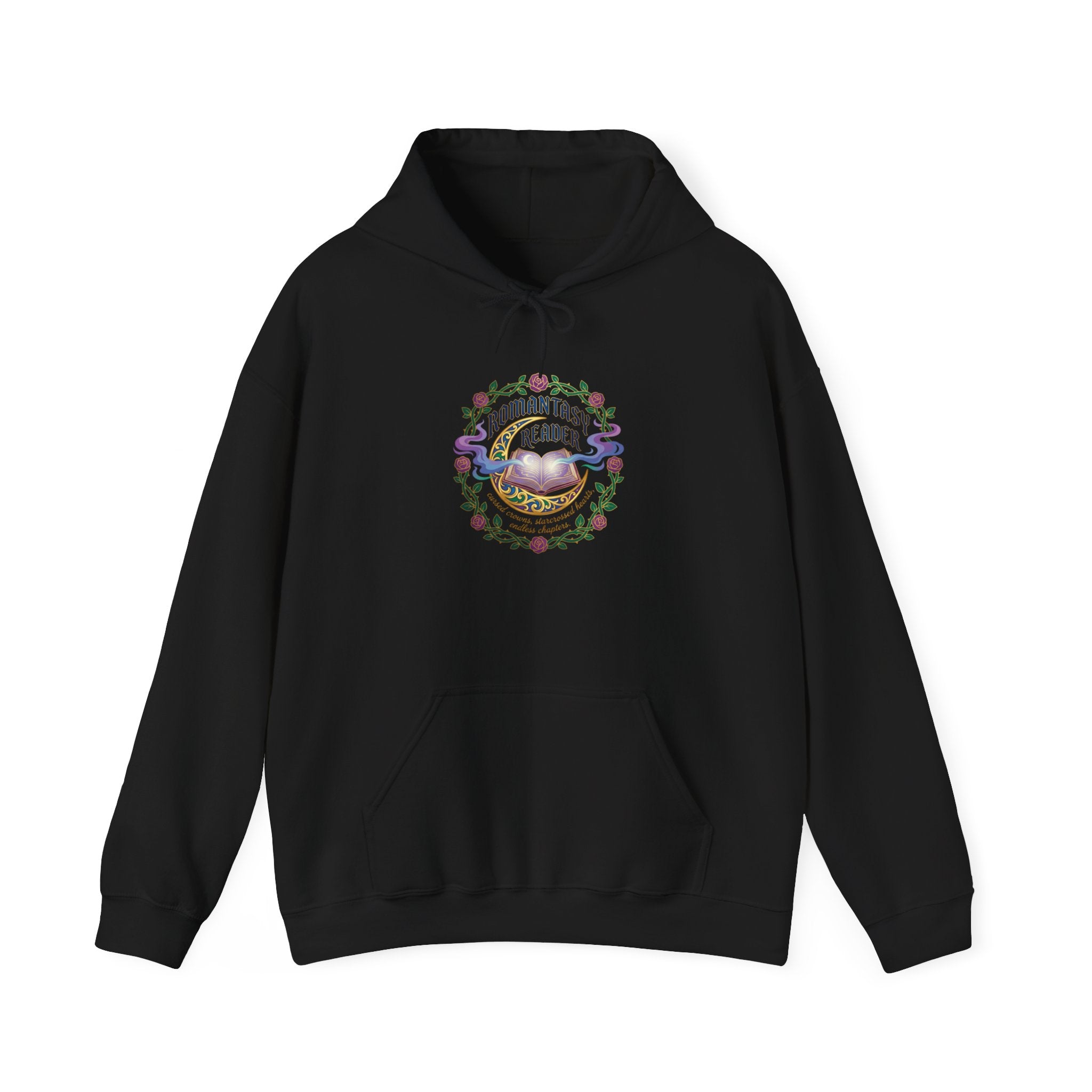 Romantasy Reader Crest Hoodie | romantasy, book lover