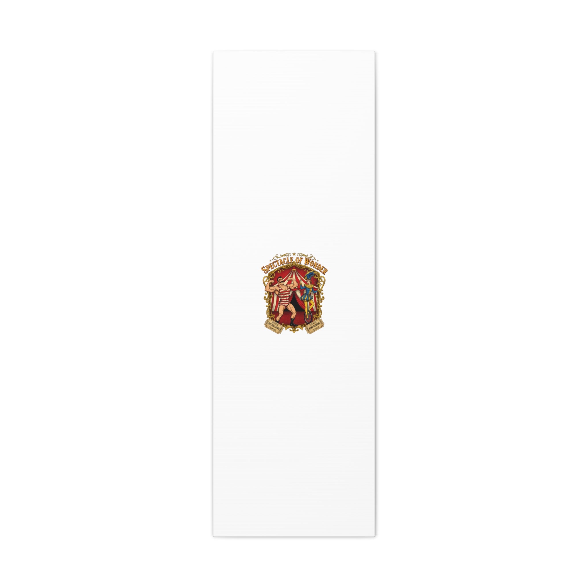 Spectacle of Wonder Circus Art Print, Canvas | Vintage Carnival Design