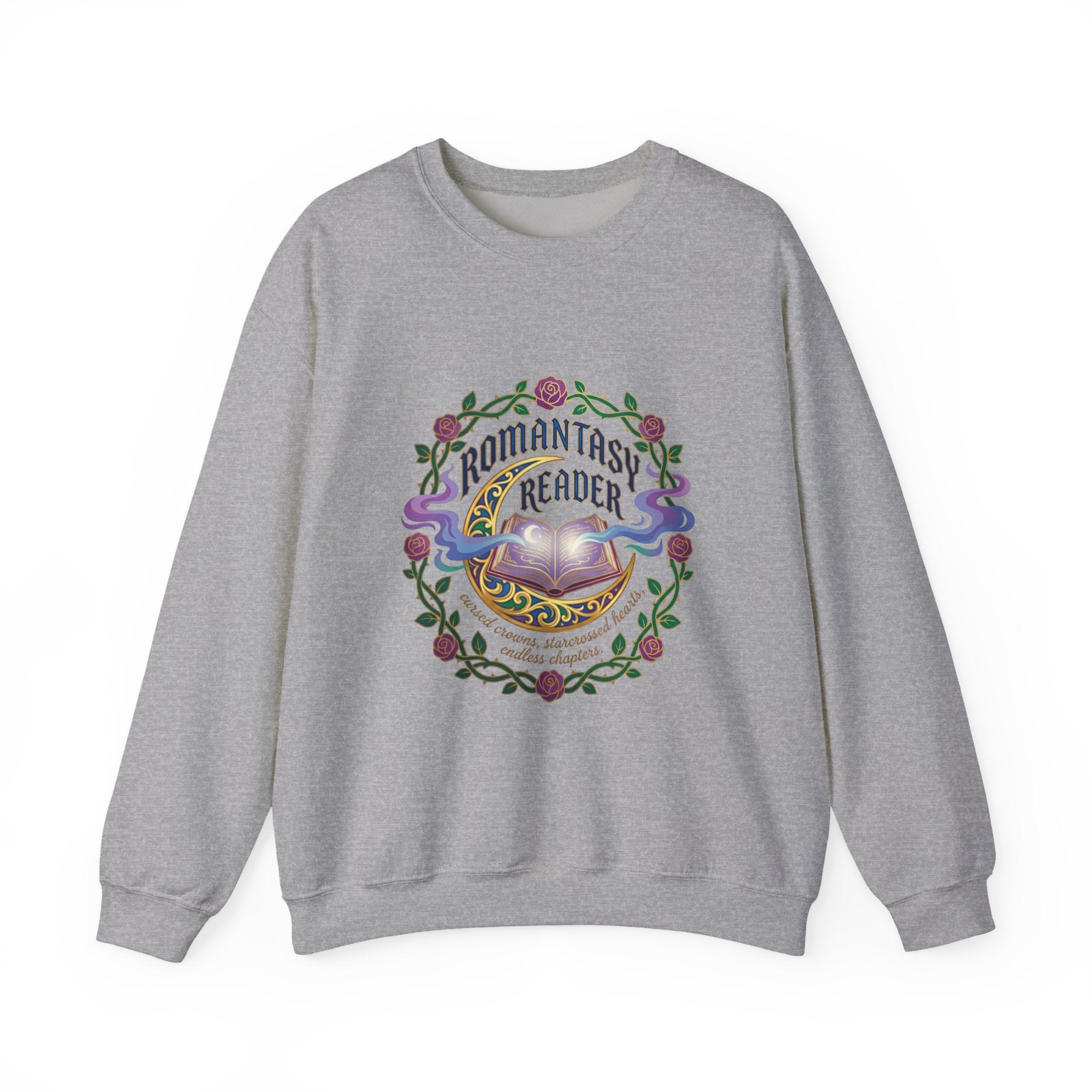 Romantasy Reader Crewneck Sweatshirt | romantasy, book lover