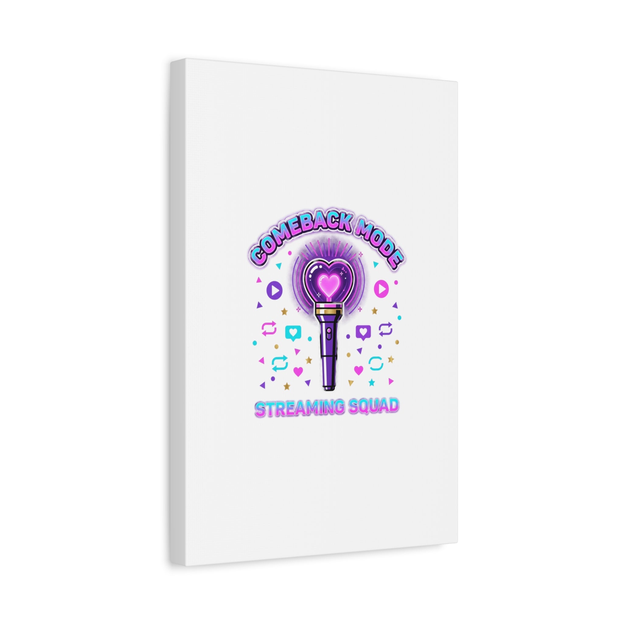 Comeback Mode Lightstick Canvas | K-pop Comeback, Streaming Squad