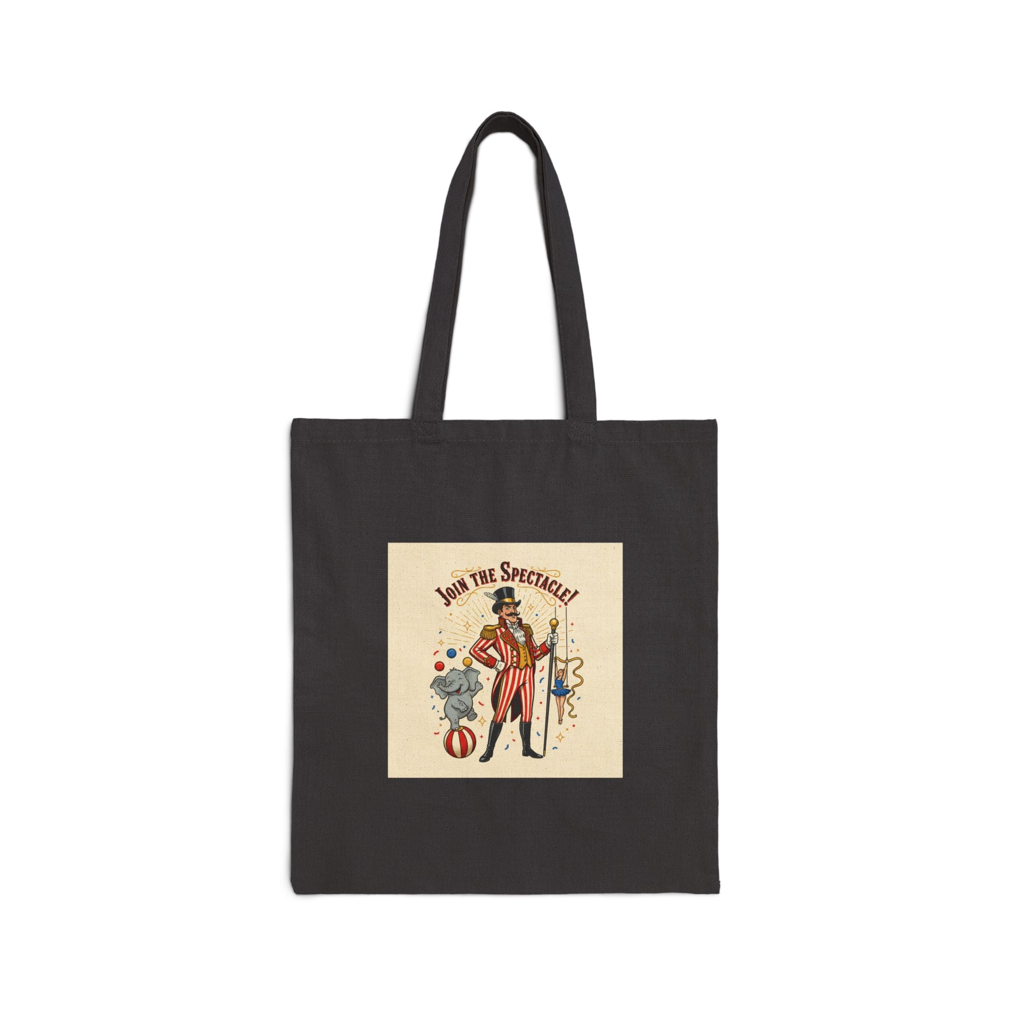 Vintage Circus Spectacle Tote | carnival art print, camp circus aesthetic