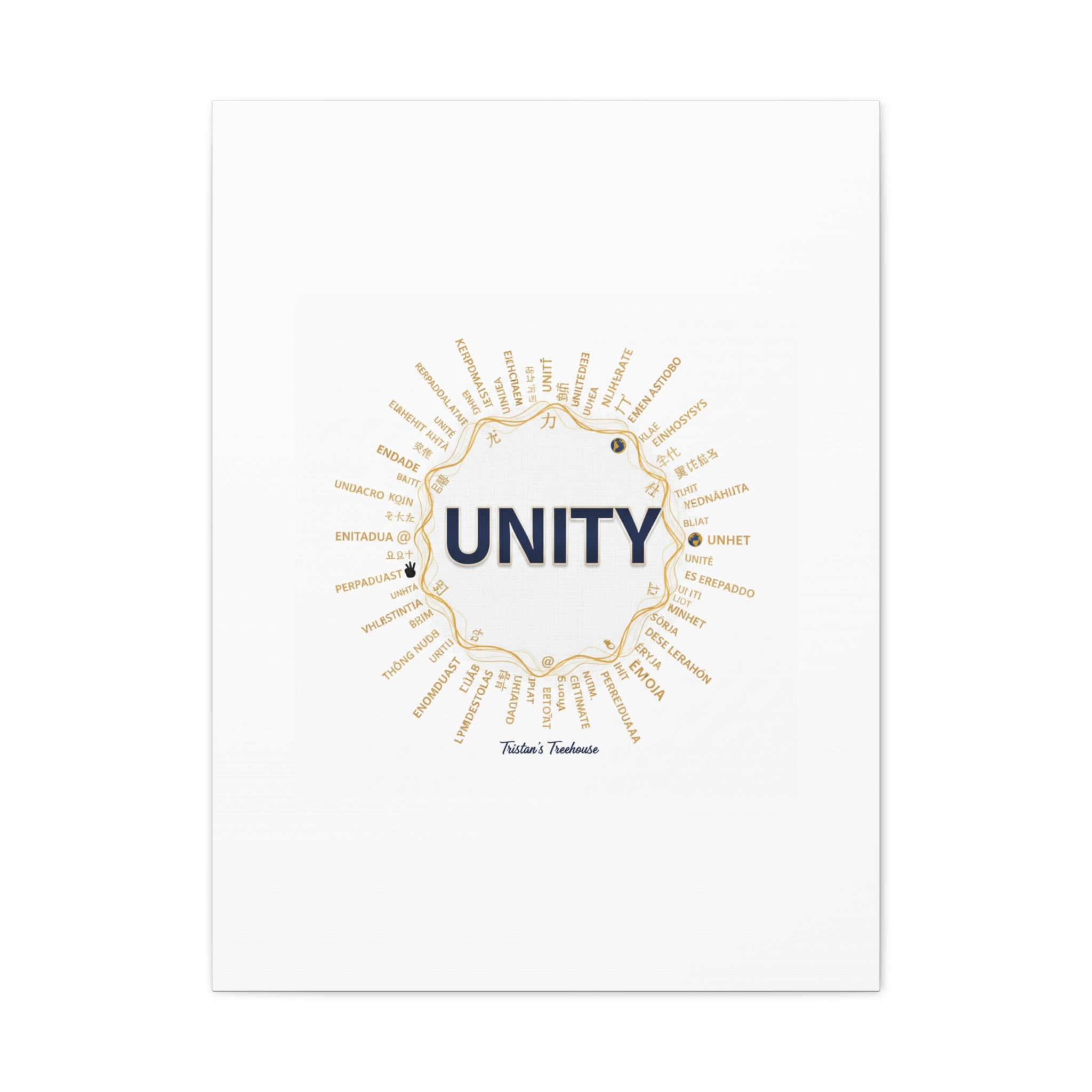 UNITY Canvas, Matte Stretched 1.25" | Dry January sober curious decor