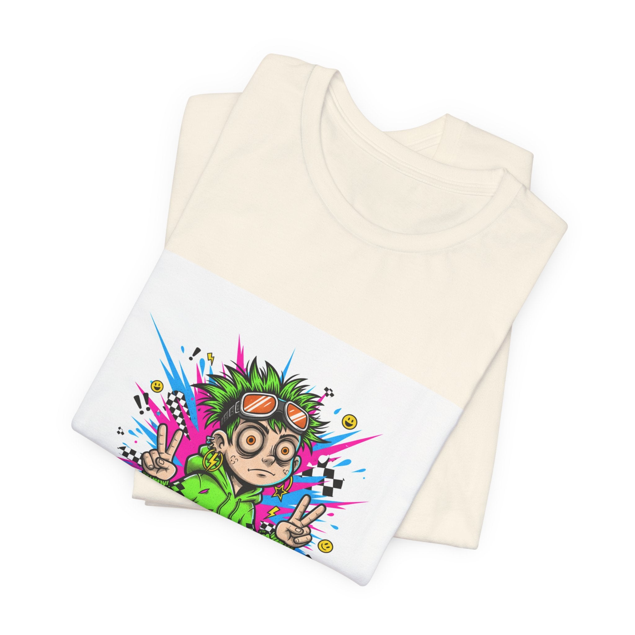Vibrant Graphic Art T-Shirt – Bold Colorful Design Unisex Tee