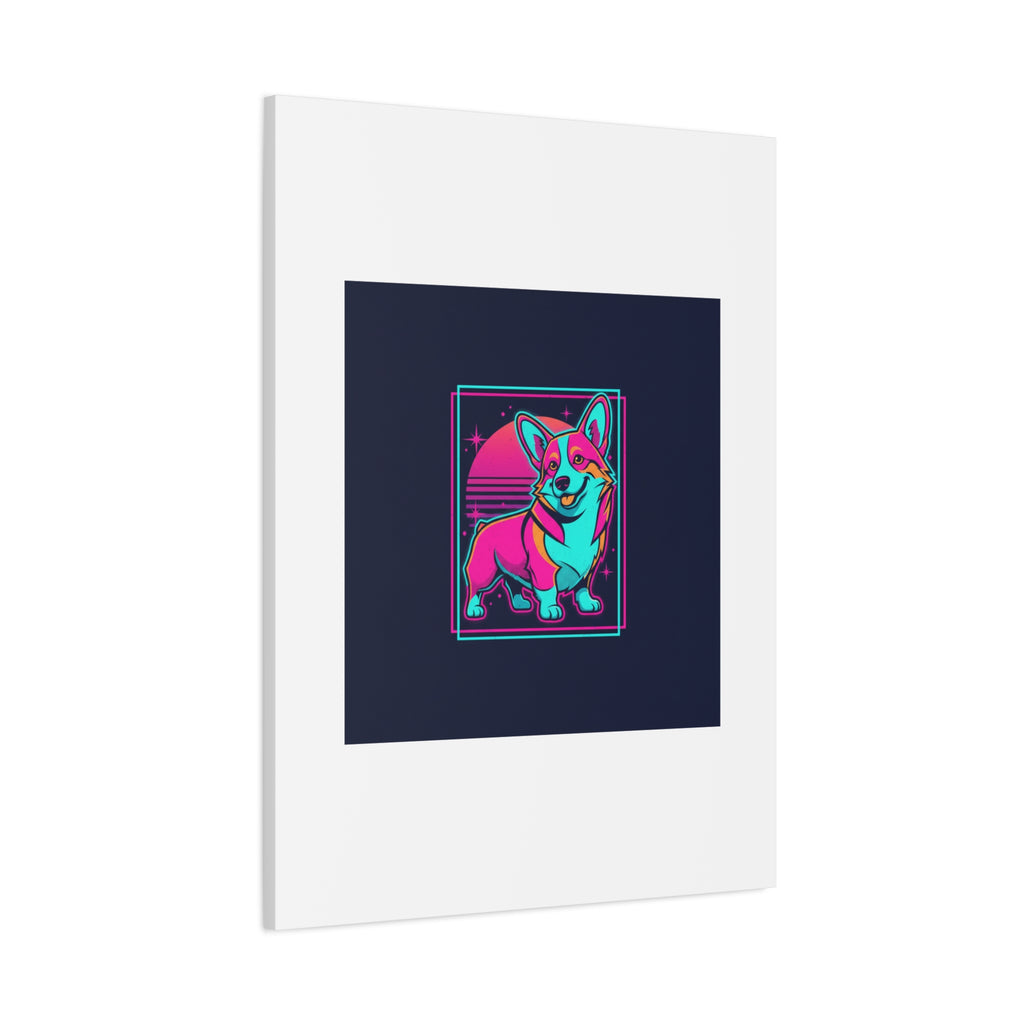 Platonic Love Corgi Canvas | Friendship Valentine, Galentine’s Wall Art