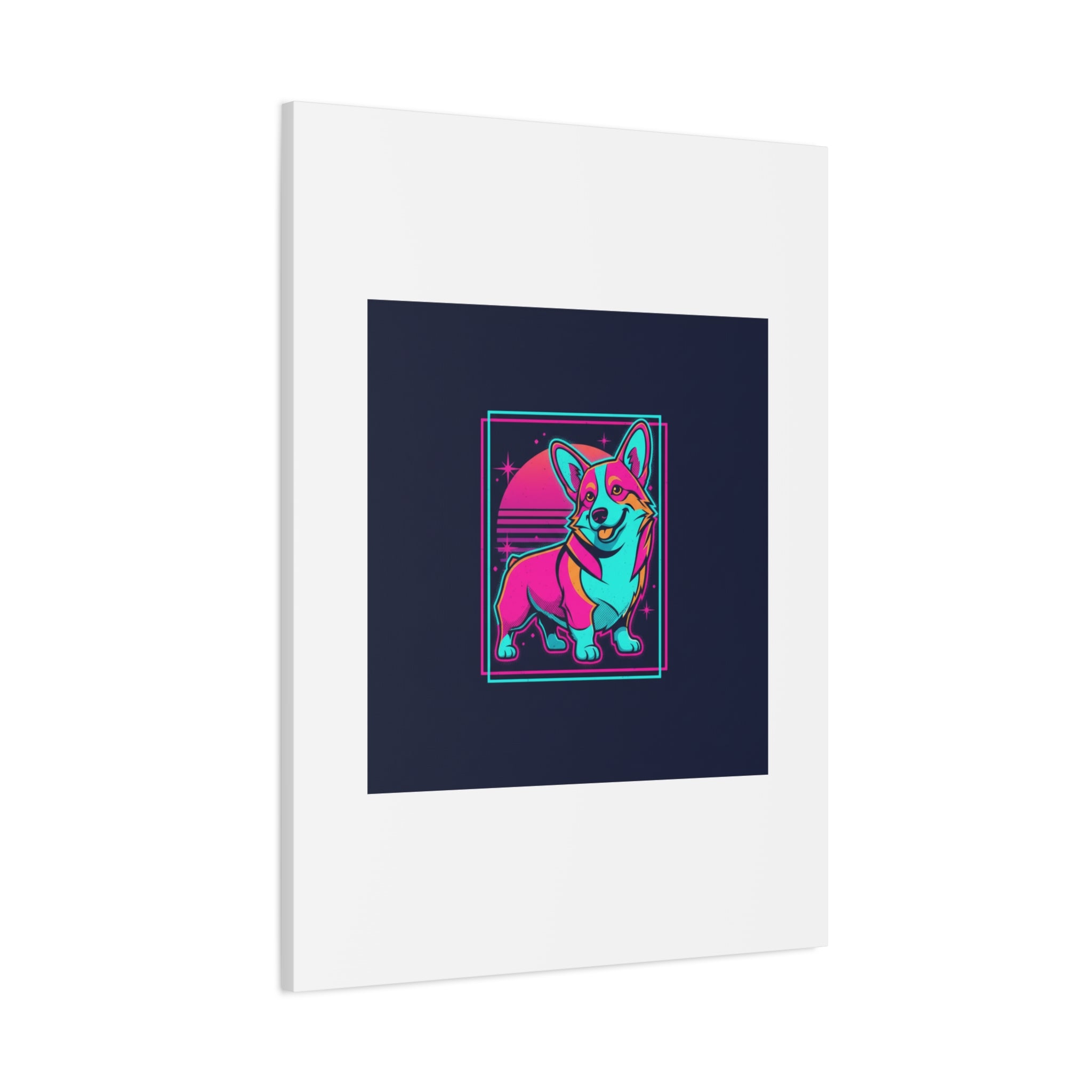 Platonic Love Corgi Canvas | Friendship Valentine, Galentine’s Wall Art