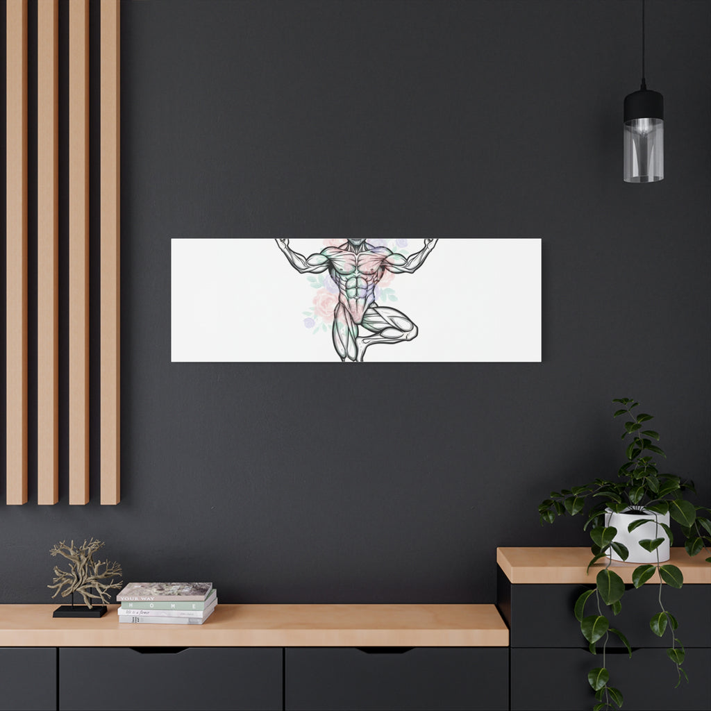 Scream Your Self-Care Canvas | Heavy Metal Wellness, Gothic Wellness Quote