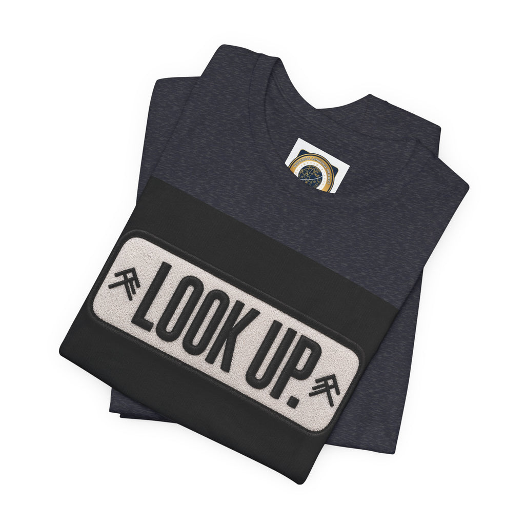 Look Up Tee — Inspirational Graphic T‑Shirt