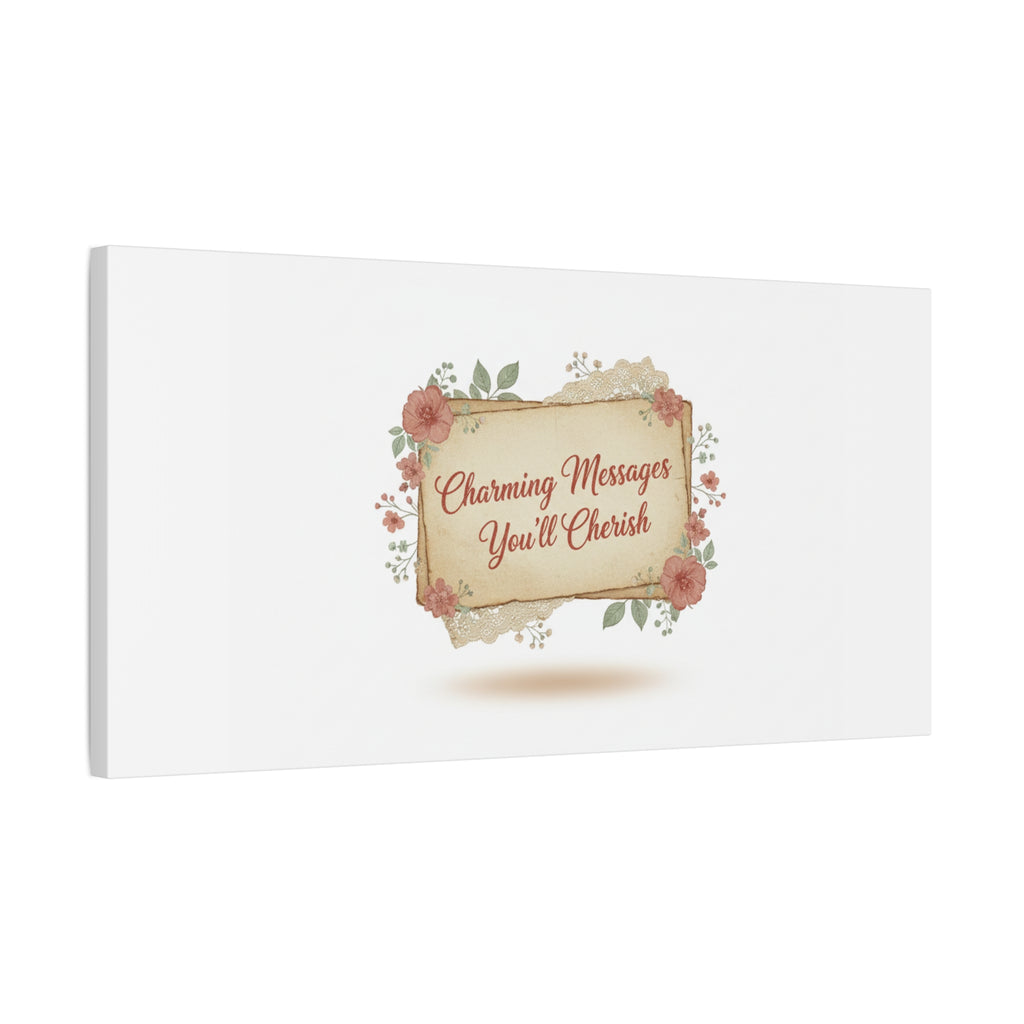 Love Letter Collage Canvas, Vintage Letter Art, Wax Seal Romance Print