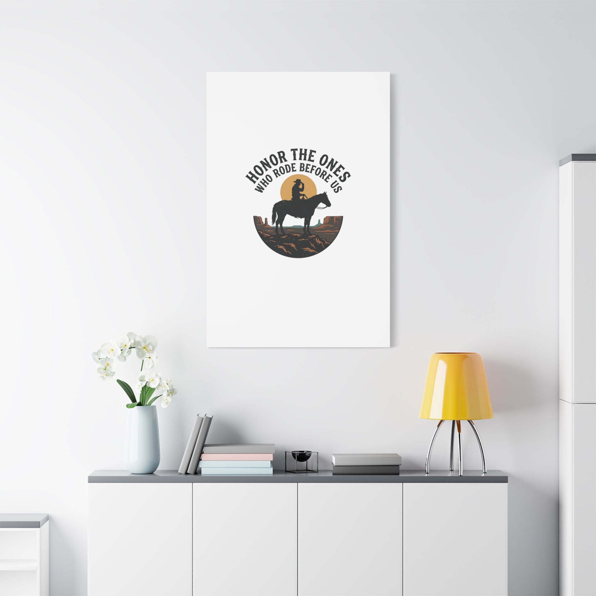 Honor the Ones Who Rode Before Us Canvas | Western, Cowboy, Vintage Americana