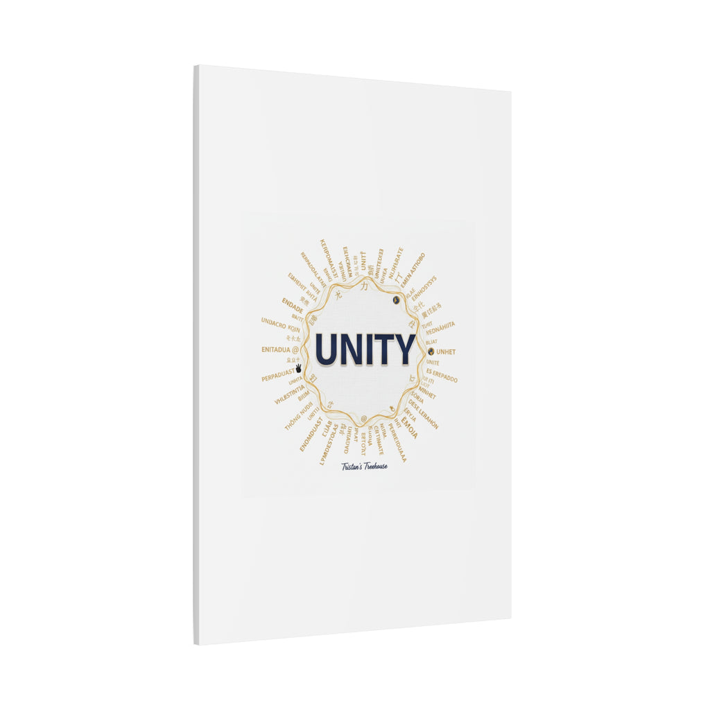 UNITY Canvas, Matte Stretched 1.25" | Dry January sober curious decor