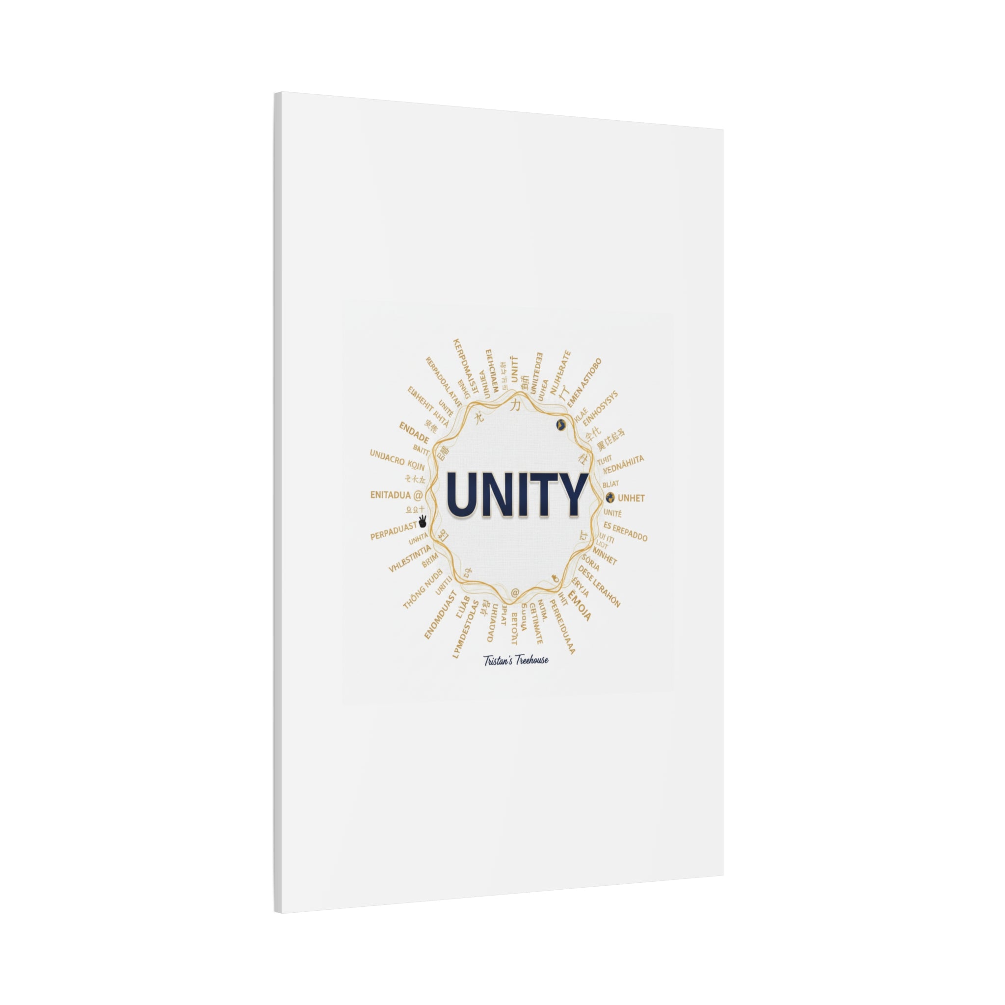 UNITY Canvas, Matte Stretched 1.25" | Dry January sober curious decor