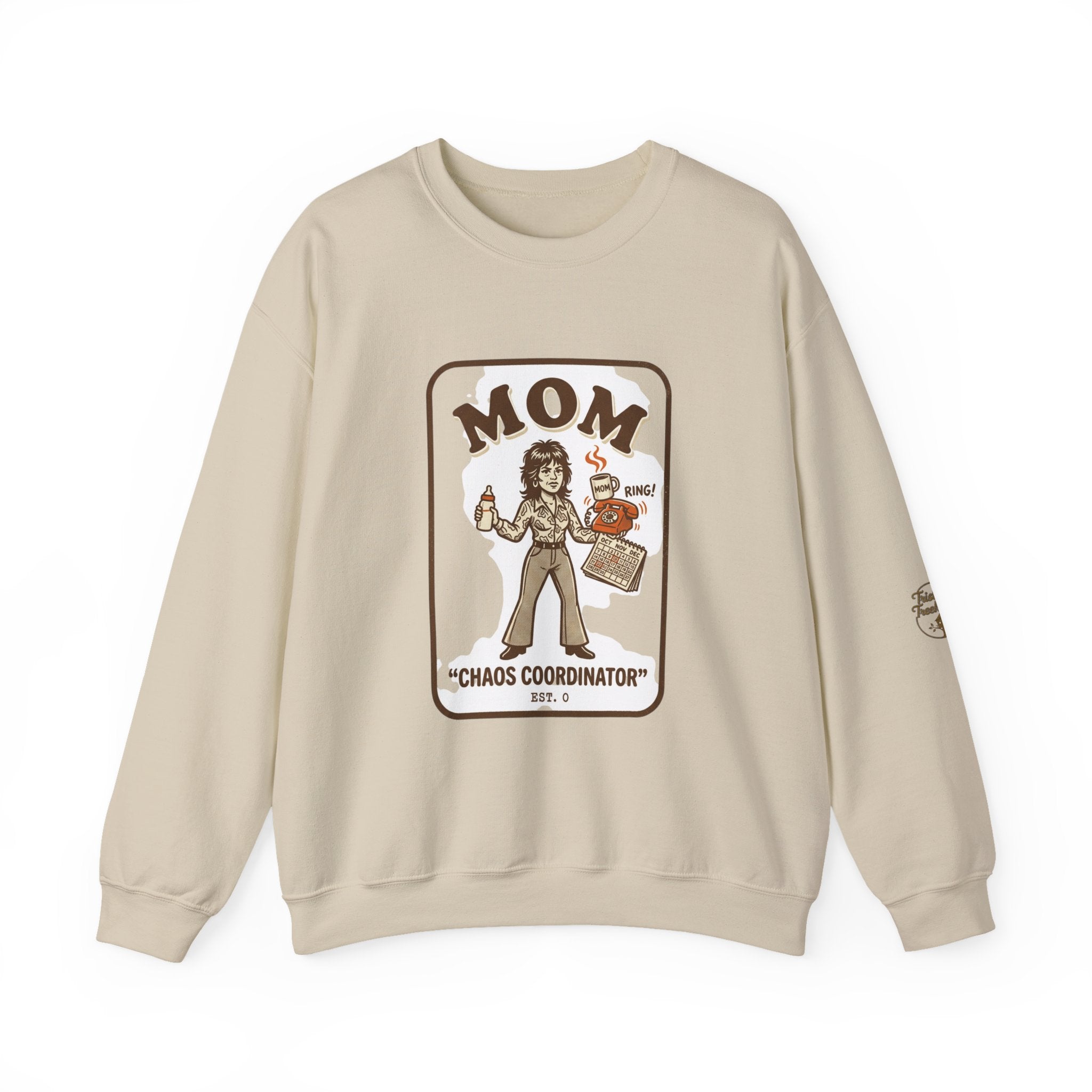 Mom 'Chaos Coordinator' Crewneck Sweatshirt