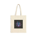 Neon Cyberpunk Skyline Tote | synthwave cityscape, futuristic neon aesthetic