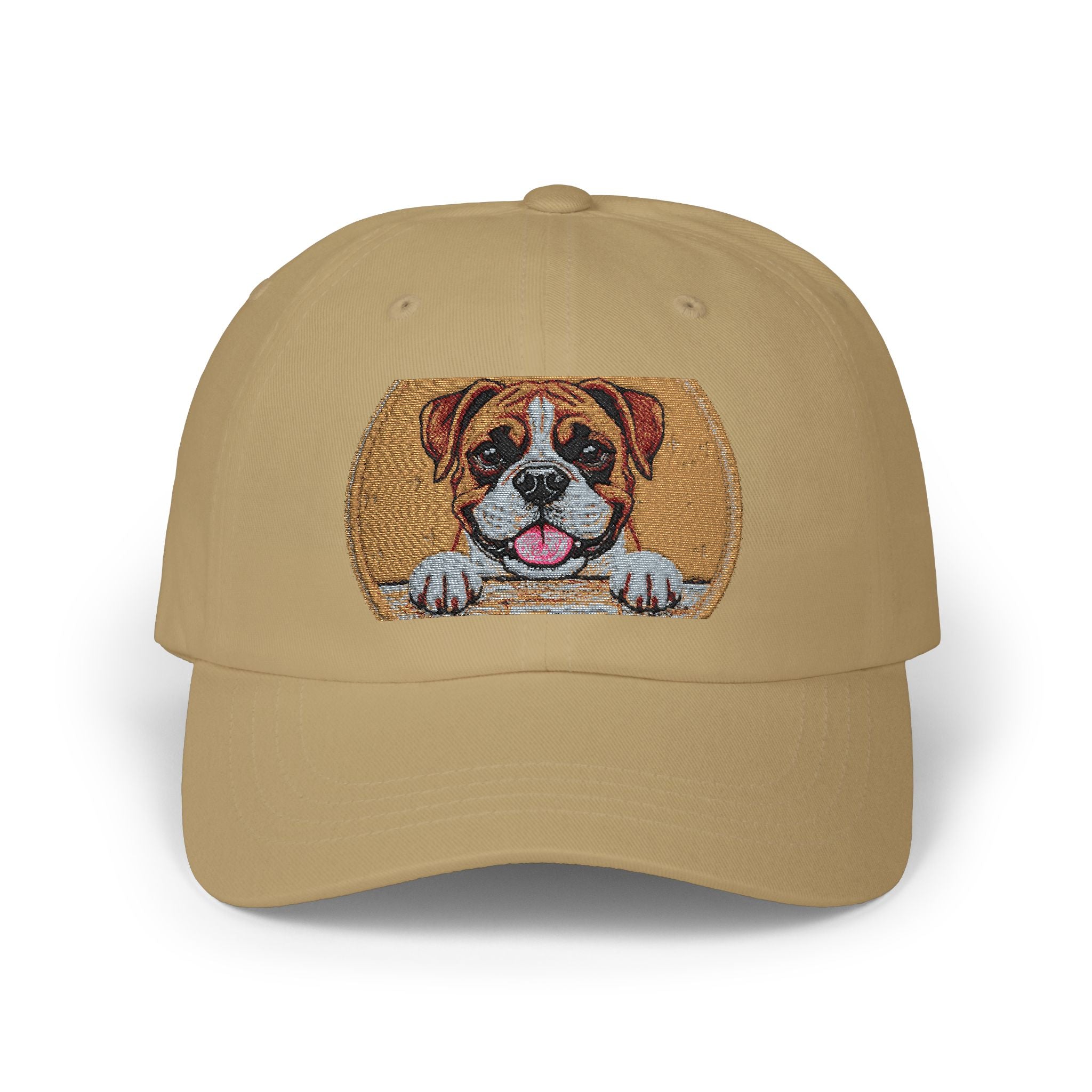 Dog Lover Dad Cap — Cute Puppy Embroidered Baseball Hat