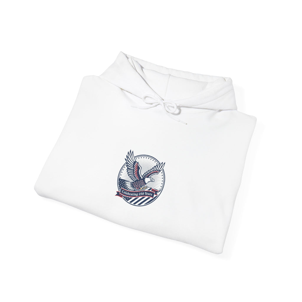 Semiquincentennial Eagle Emblem Hoodie | 250th Anniversary, USA 1776–2026