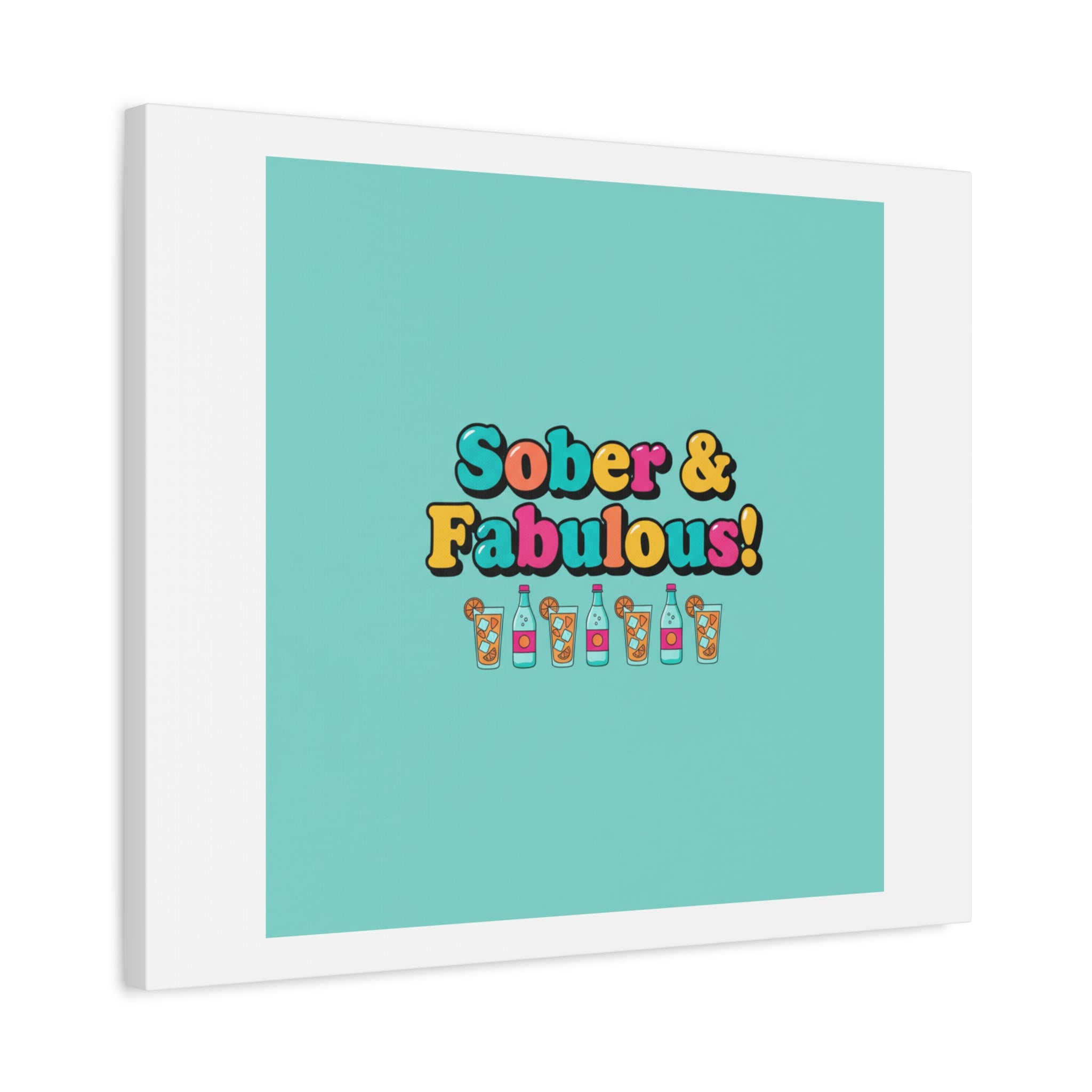 Sober & Fabulous! Canvas | Dry January, Mocktail Trend