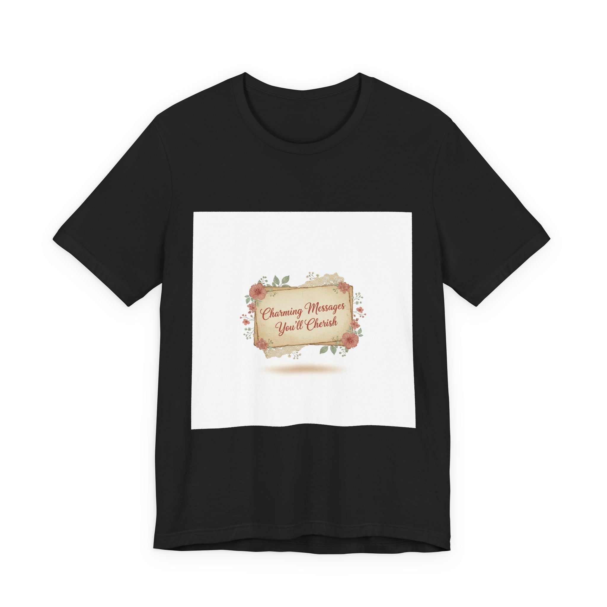 Love Letter Collage Tee | vintage letter art shirt, typewriter romance print