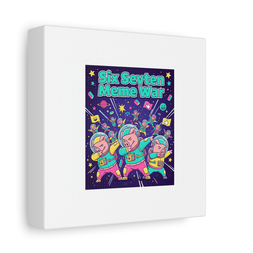 Six Sevven Meme War™ Canvas Tote | Nissspelled Edition