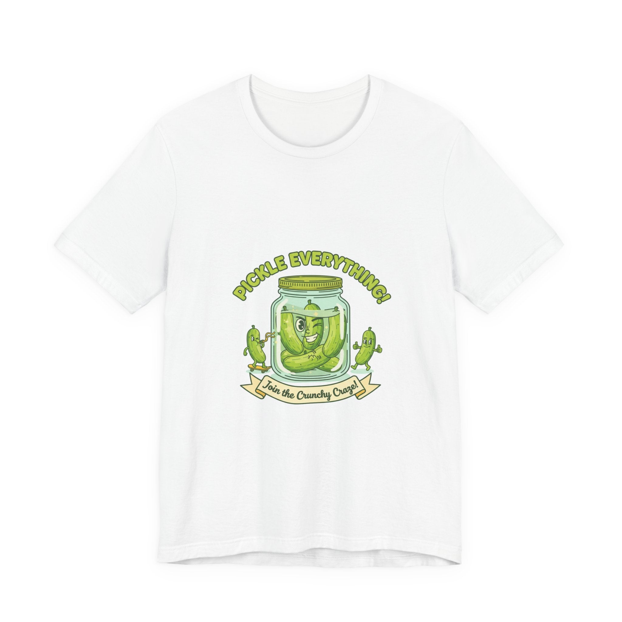 Pickle Everything Jar T-Shirt | pickle shirt, brine design