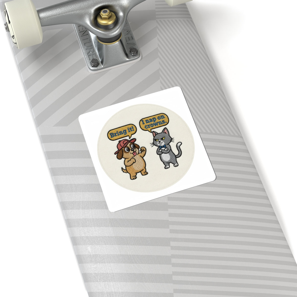 Cooked Beyond Repair Sticker | exhaustion meme, burnout snack