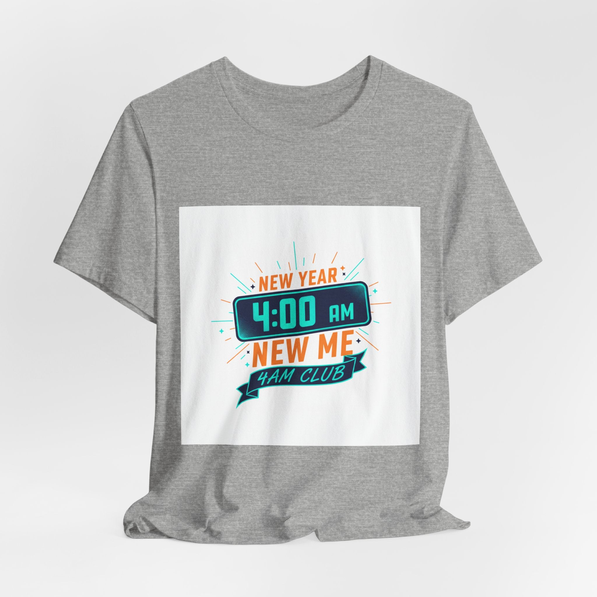 New Year 4:00 AM New Me Tee | Holiday Apparel, Festive Party Shirt