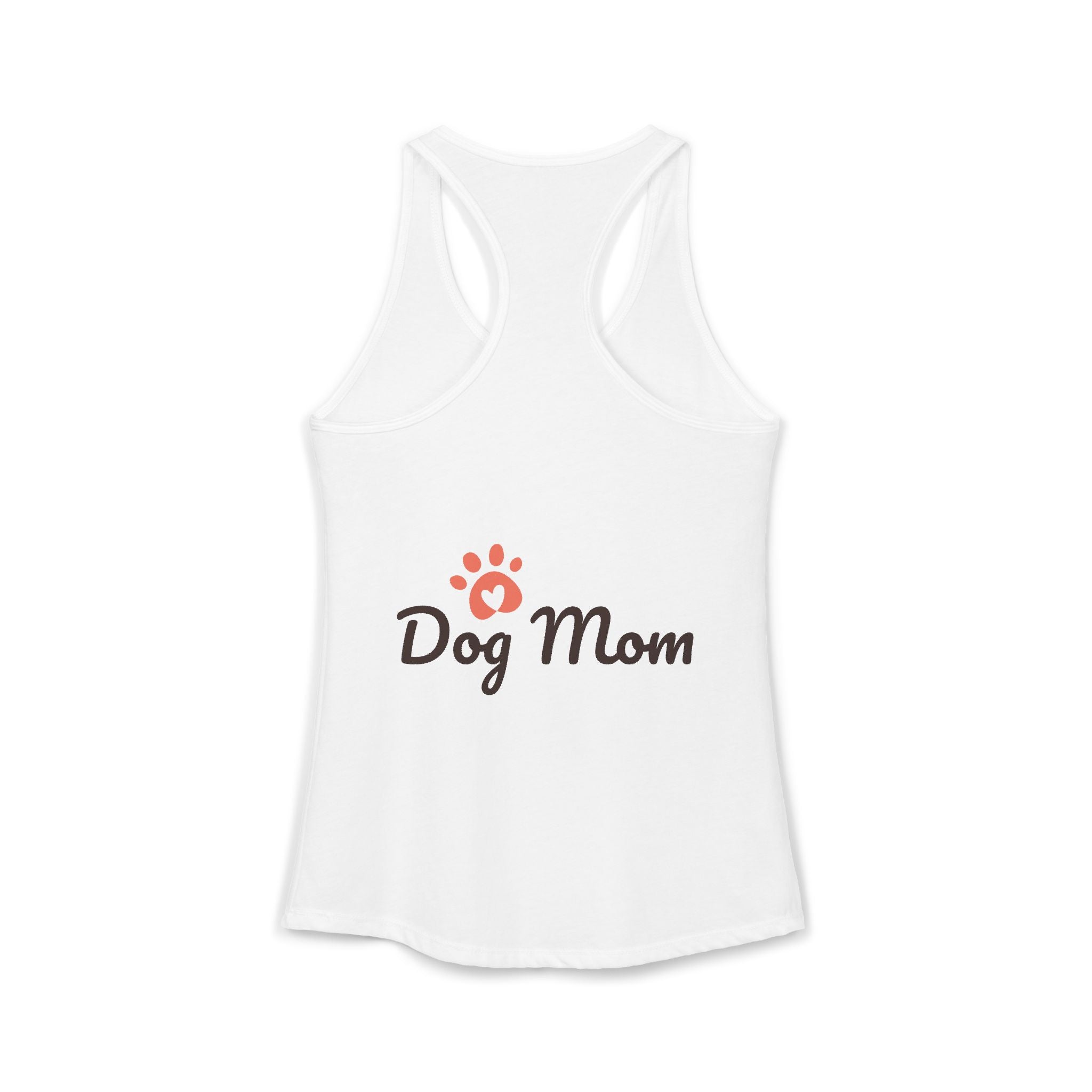 Dog Mom Women's Ideal Racerback Tank