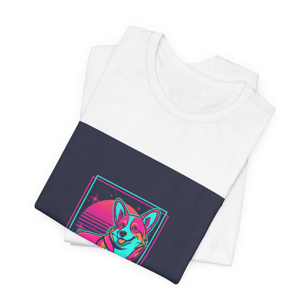 Corgi Pop Art Tee | friendship Valentine, platonic love