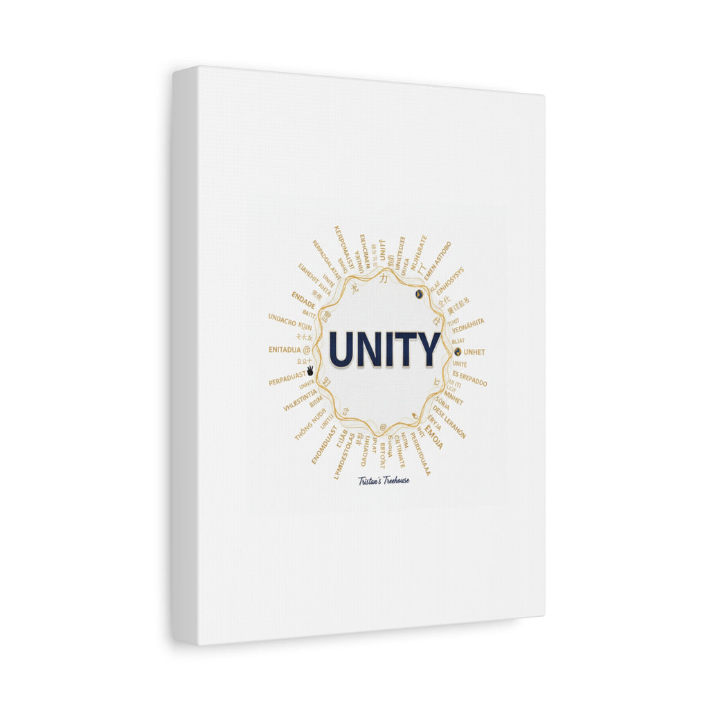UNITY Canvas, Matte Stretched 1.25" | Dry January sober curious decor