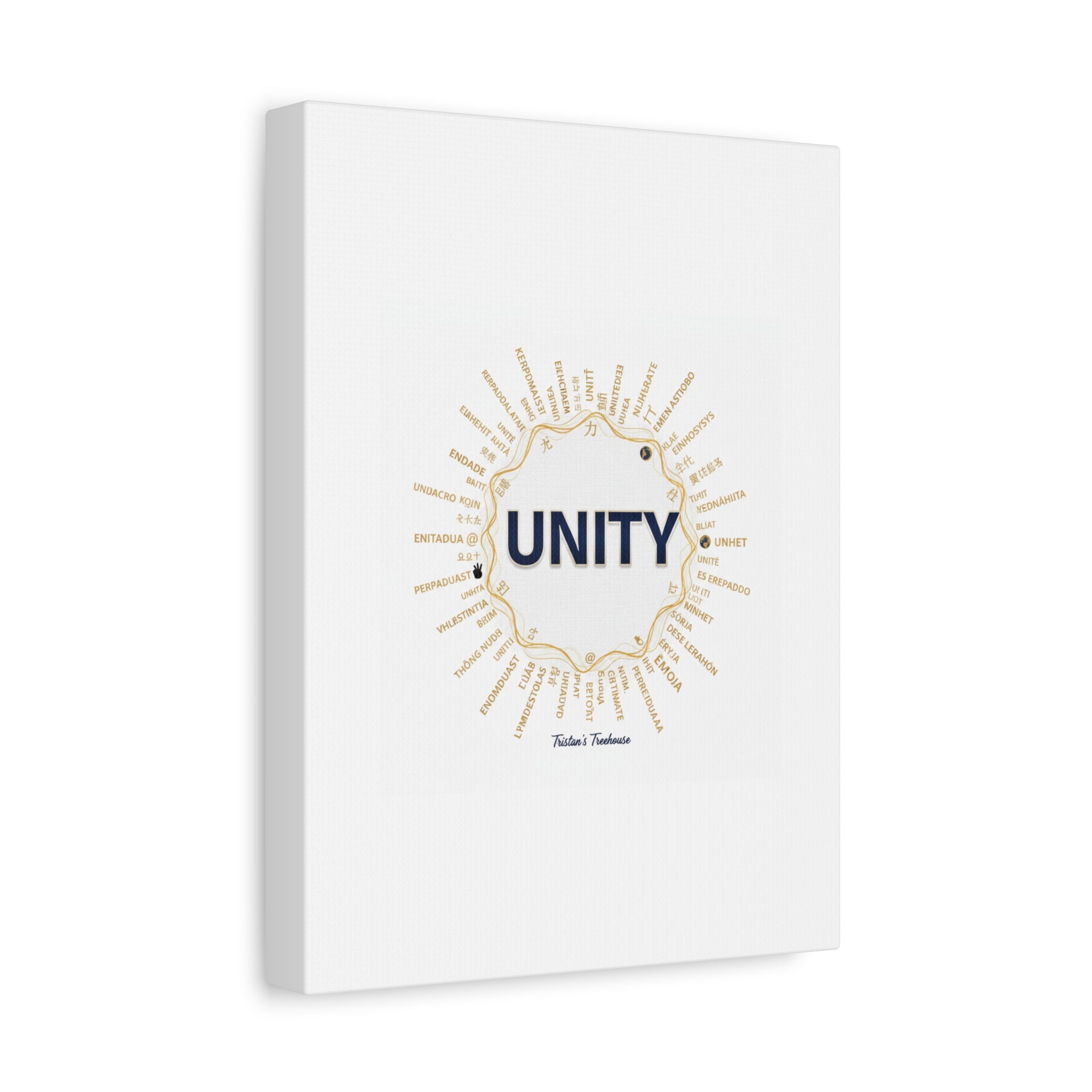 UNITY Canvas, Matte Stretched 1.25" | Dry January sober curious decor